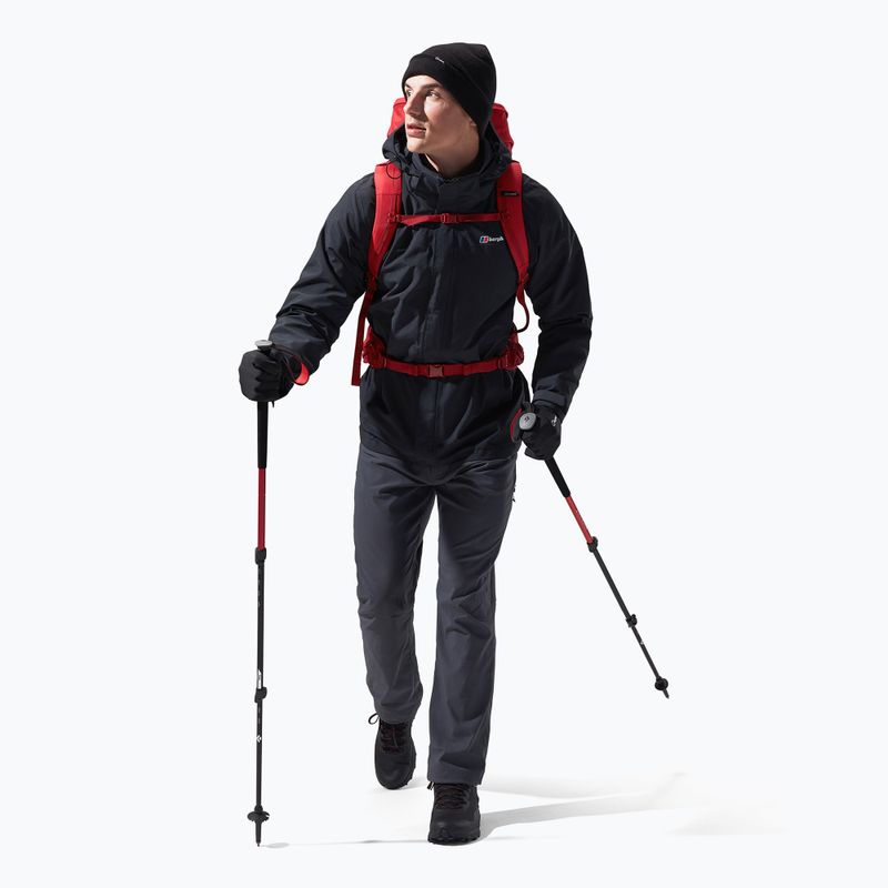 Men's Berghaus Hillwalker IA rain jacket black/black 2