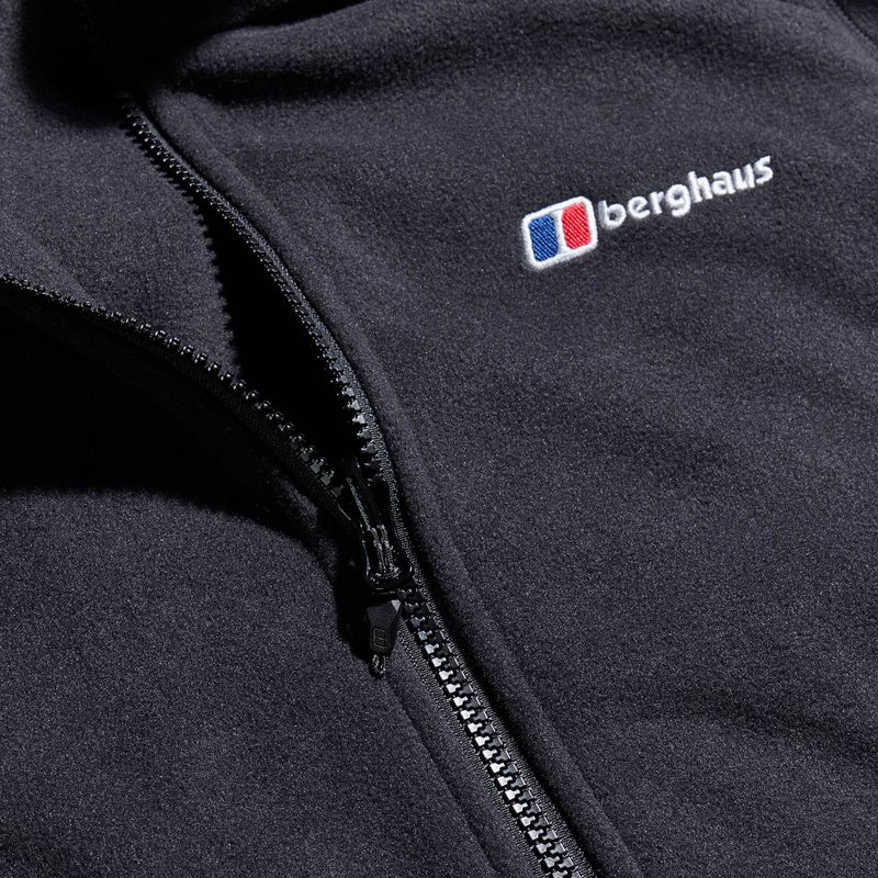 Men's Berghaus Hillwalker IA rain jacket black/black 14