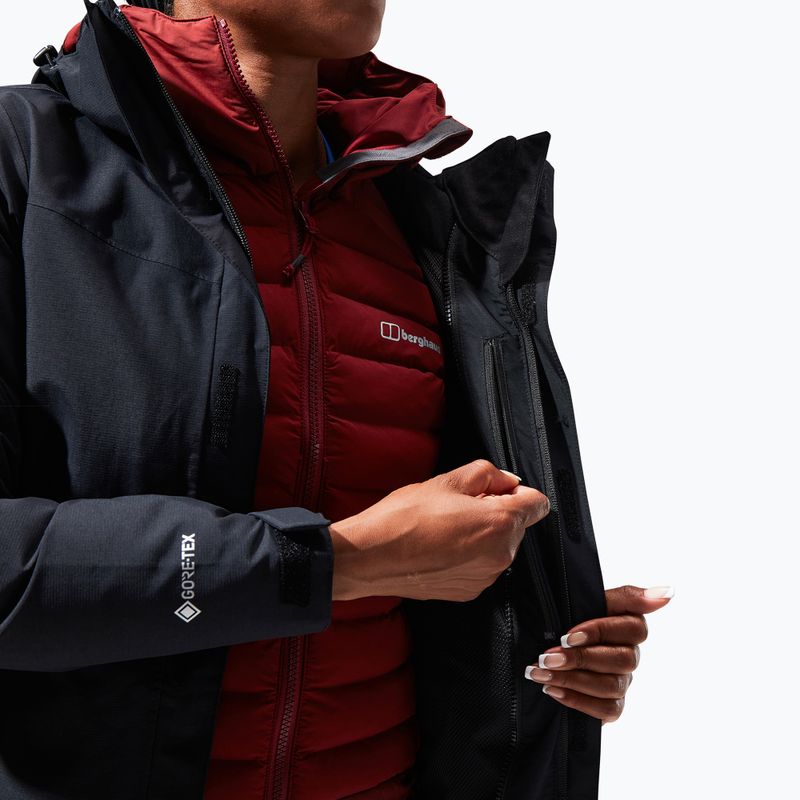 Berghaus Hillwalker IA women's rain jacket black/black 8