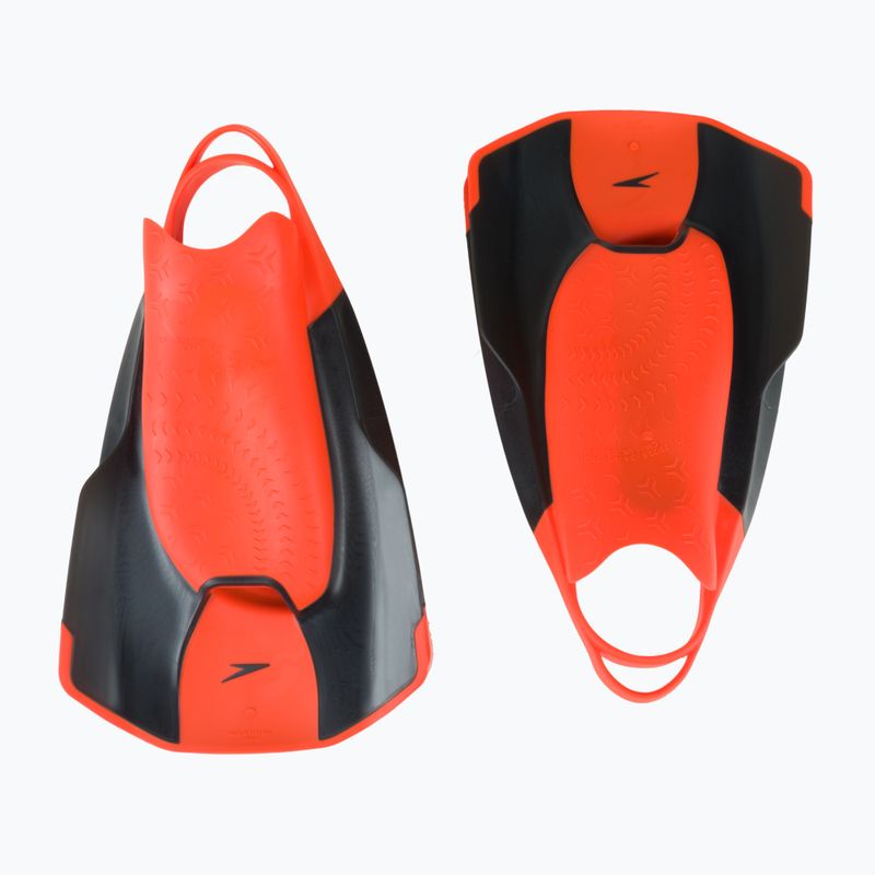 Speedo Fastskin Kickfin red/black swimming fins 68-10867B441 2