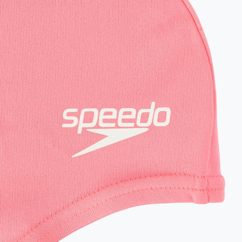 Speedo Polyester pink children's swimming cap 8-710111587 5