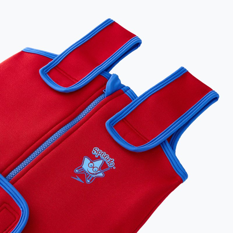Speedo Neoprene Baby Swim Foam Suit 2 mm red/blue 3