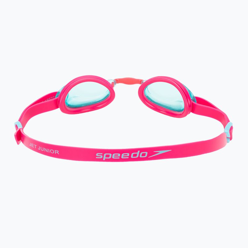 Speedo Jet V2 Children's Swim Kit Head Cap + Swim goggles fluo orange/pink assorted 6