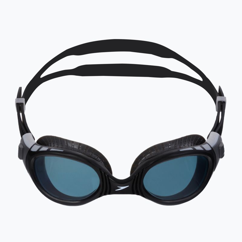 Speedo Futura Biofuse Flexiseal cool grey/black/smoke swim goggles 68-11315B976 2