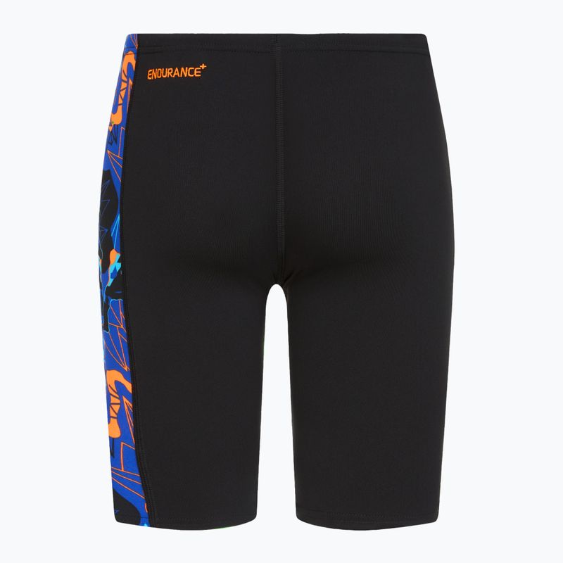 Speedo men's swimming jammers Allover Panel V3 Jammer black 2