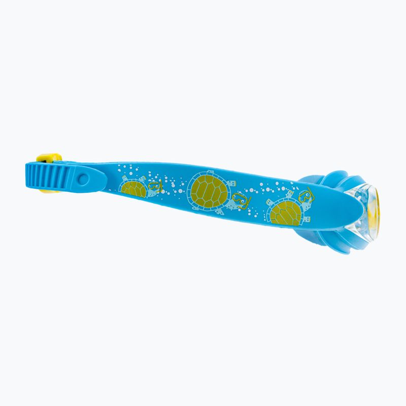 Speedo Illusion Infant turquoise/yellow/clear children's swimming goggles 68-12115D664 3