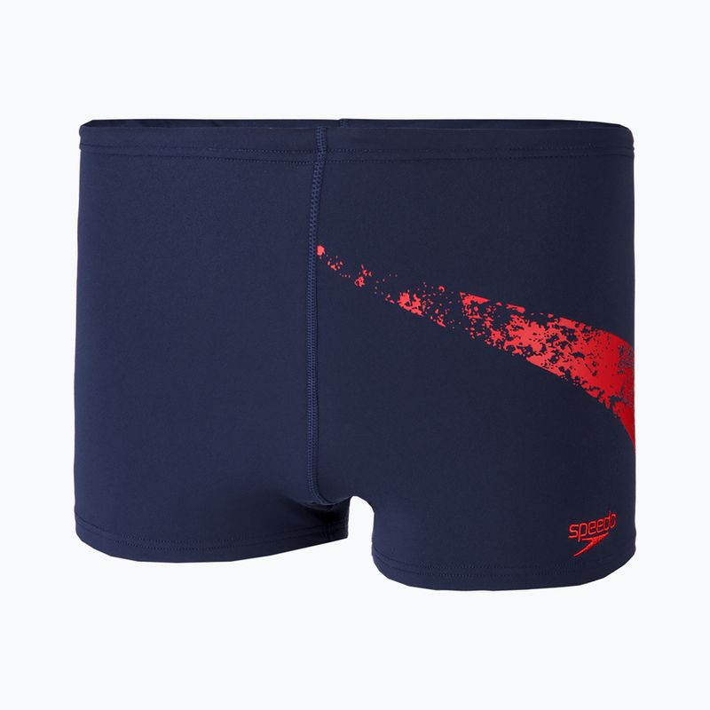 Men's Speedo Boomstar Splice Aquashort swim boxers navy blue 68-12417D835 5