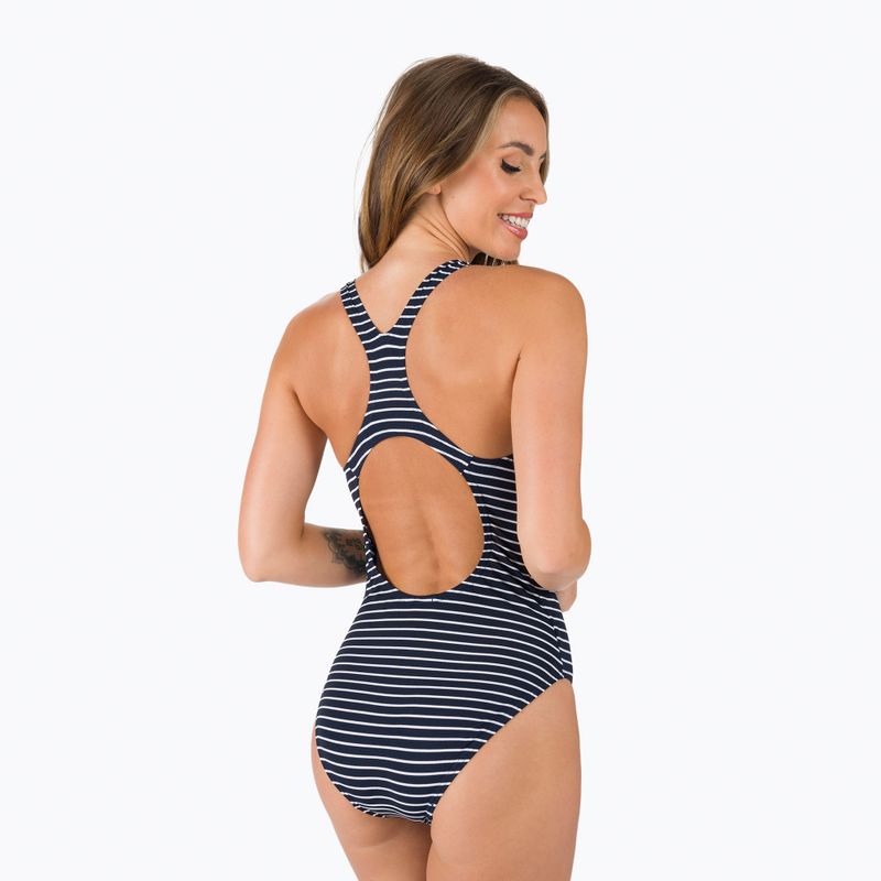 Speedo Endurance+ Printed Medalist women's one-piece swimsuit navy blue 68-12515F132 6