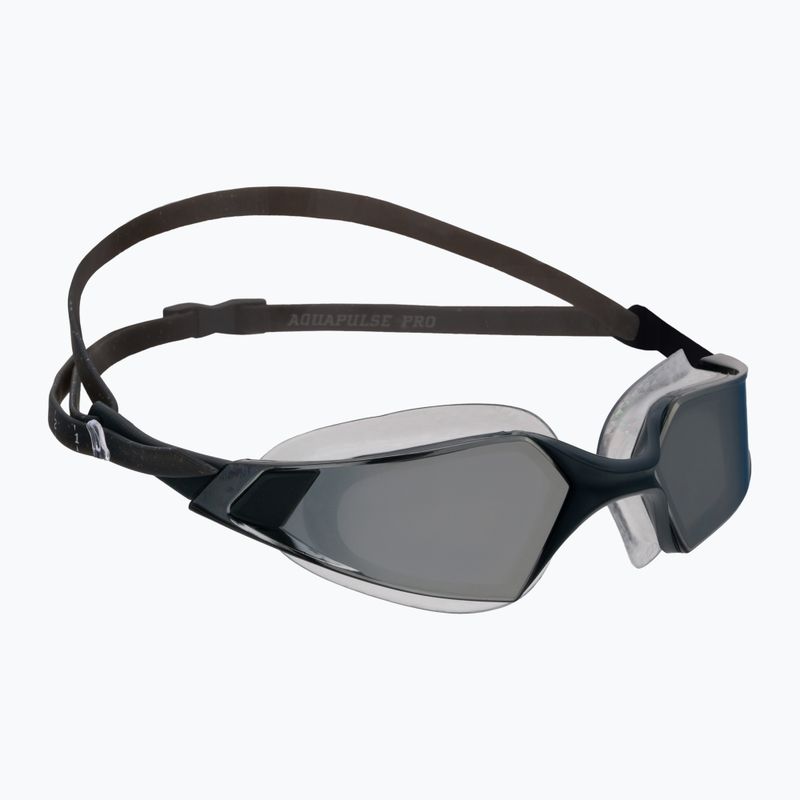 Speedo Aquapulse Pro Mirror oxid grey/silver/chrome swimming goggles 68-12263D637