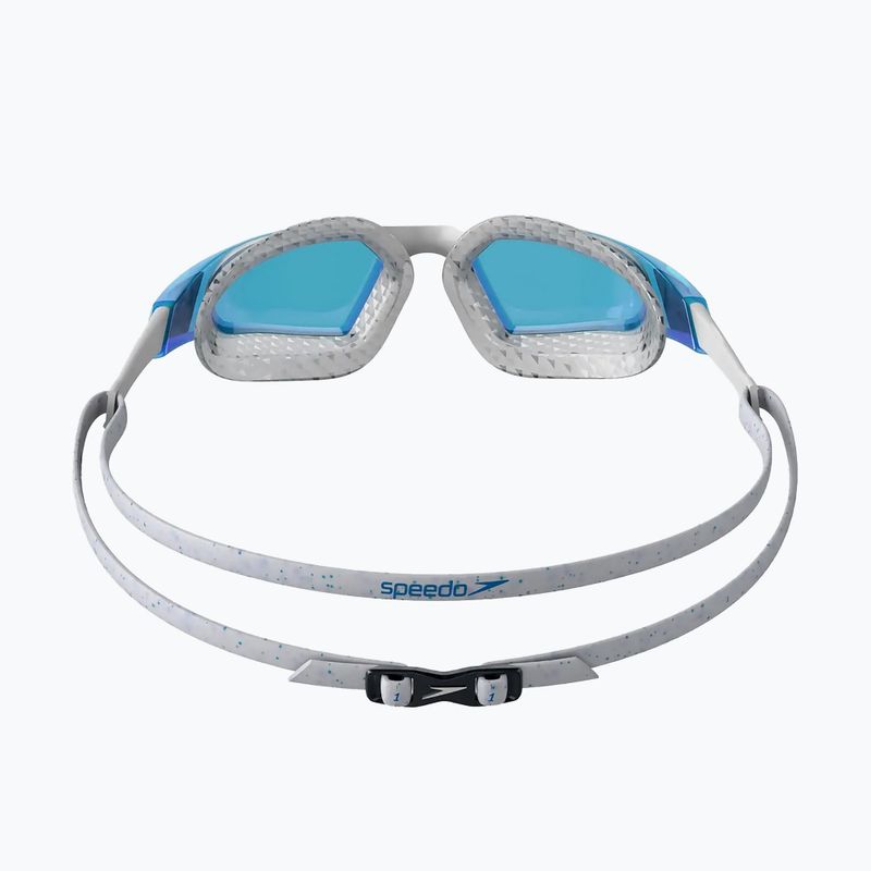 Speedo Aquapulse Pro pool/white/blue swimming goggles 4