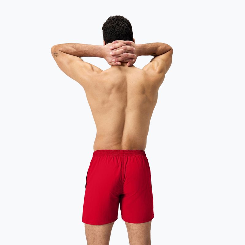Men's Speedo Boom Logo 16" swim shorts red 8-124336446 3