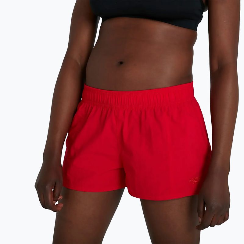 Speedo women's swim shorts Essential fed red 4
