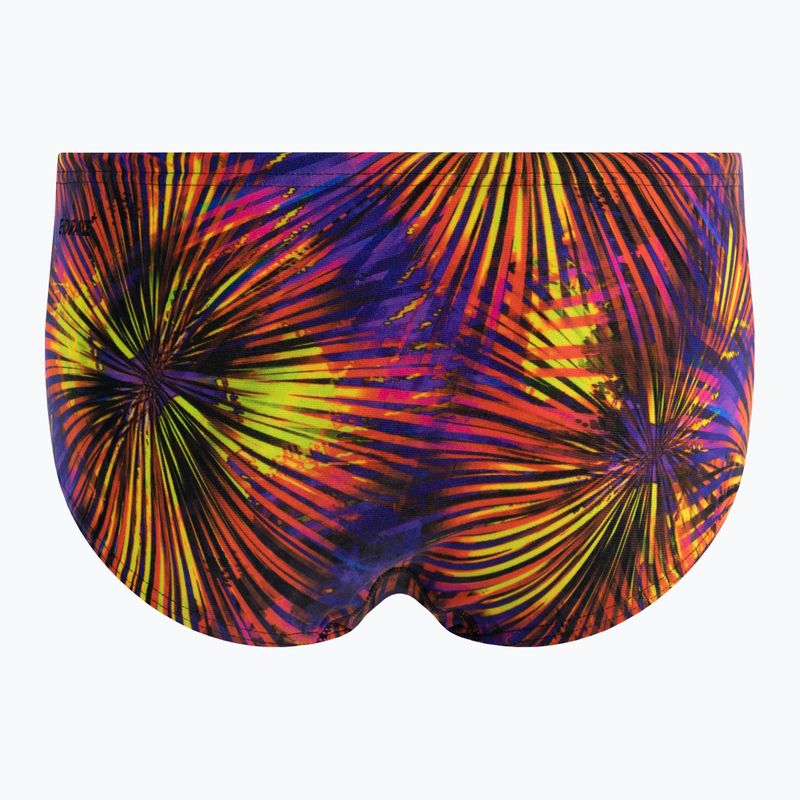 Men's Speedo Allover 14cm Brief swim briefs black 68-02587F336 2