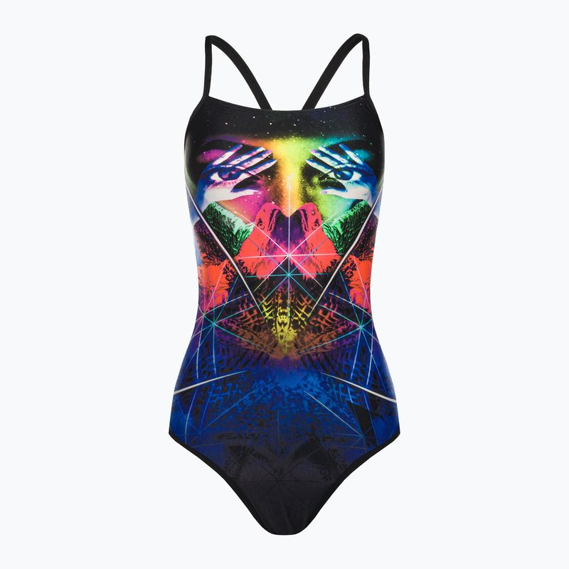 Speedo Ribbonback women's one-piece swimsuit black 68-11717F333 7