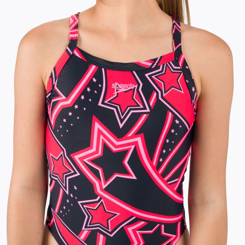Speedo Allover Xback children's one-piece swimsuit 7