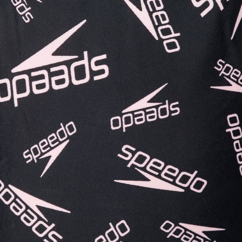 Speedo Printed Tie-Back Children's Two-Piece Tankini Black 68-12380F390 3