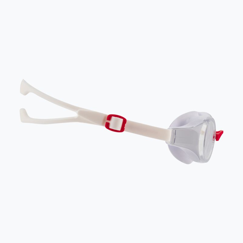 Speedo Hydropure white/red/clear swimming goggles 68-126698142 3