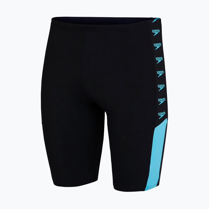 Men's Speedo Boom Logo Splice Swim Jammer black 12822F888