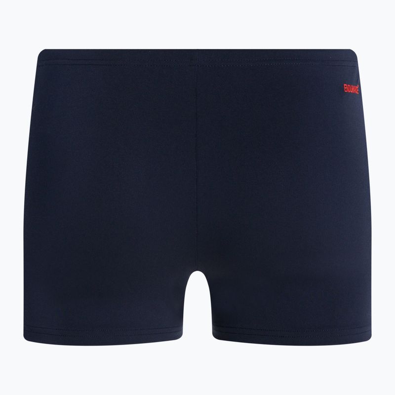 Men's Speedo Boom Logo Splice swim boxers navy blue 12824F889 2