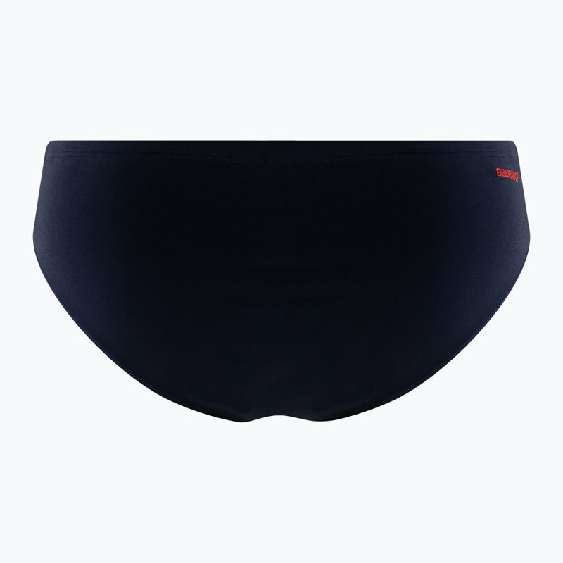 Men's Speedo Boom Logo Splice swim briefs navy blue 12824F889 2