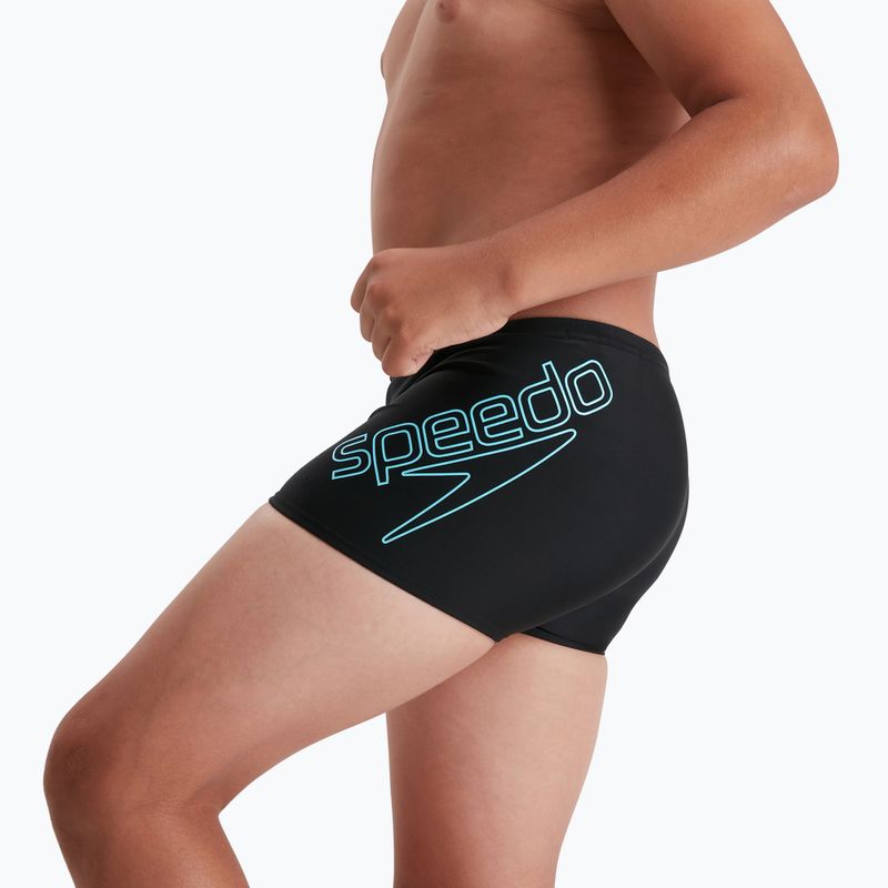 Men's Speedo Boom Logo Placement swim boxers black 68-12406F888 7