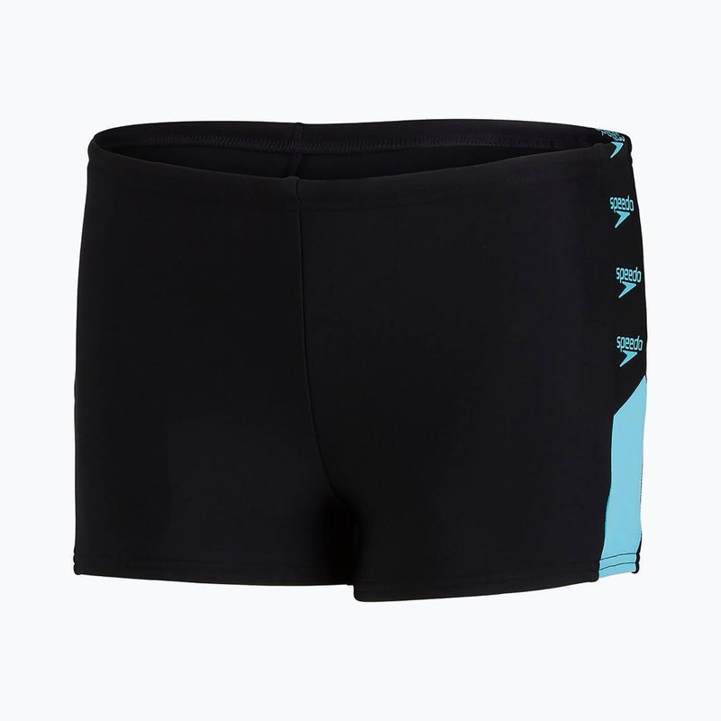 Speedo Boom Logo Splice children's swim trunks black 12823F888 5