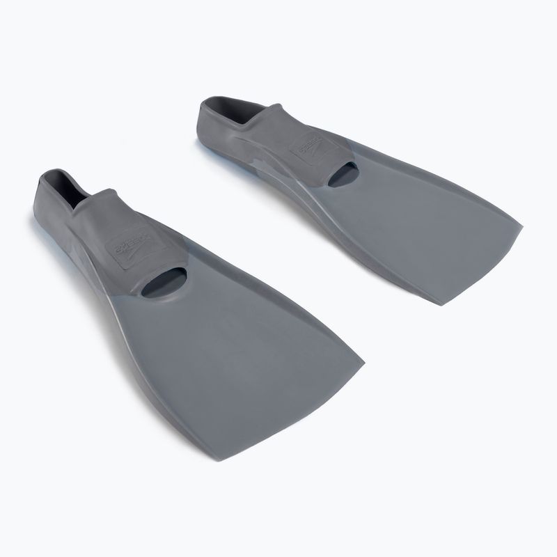 Speedo Long Blade L grey swimming fins 8-11982G776 2