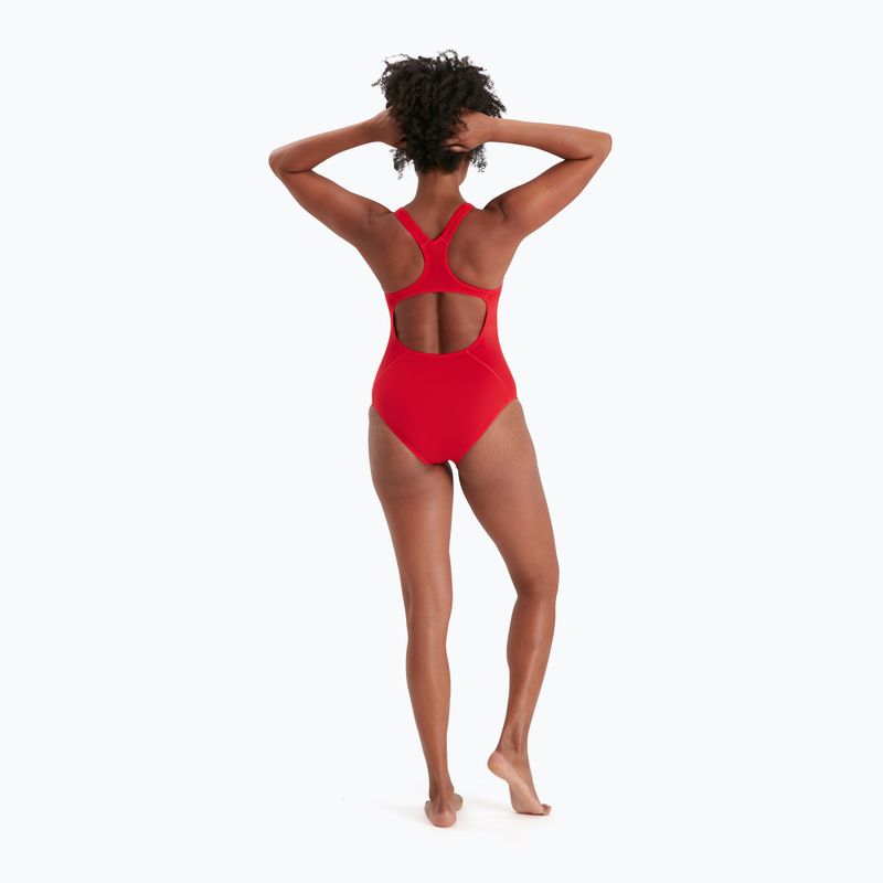 Speedo Eco Endurance+ Medalist women's one-piece swimsuit red 8-134716446 8