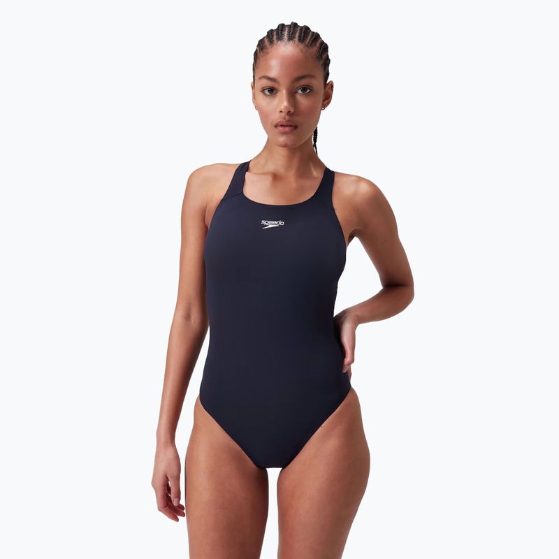 Speedo Eco Endurance+ Medalist women's one-piece swimsuit navy blue 8-13471D740 3