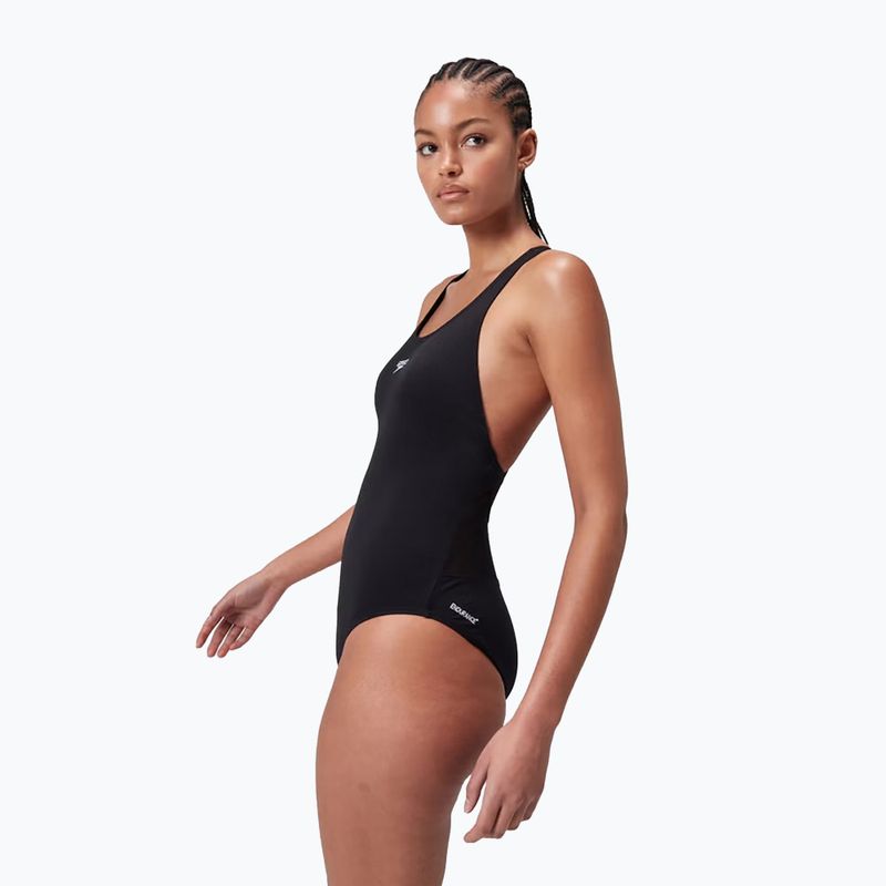 Women's one-piece swimsuit Speedo Endurance+ Power black 7