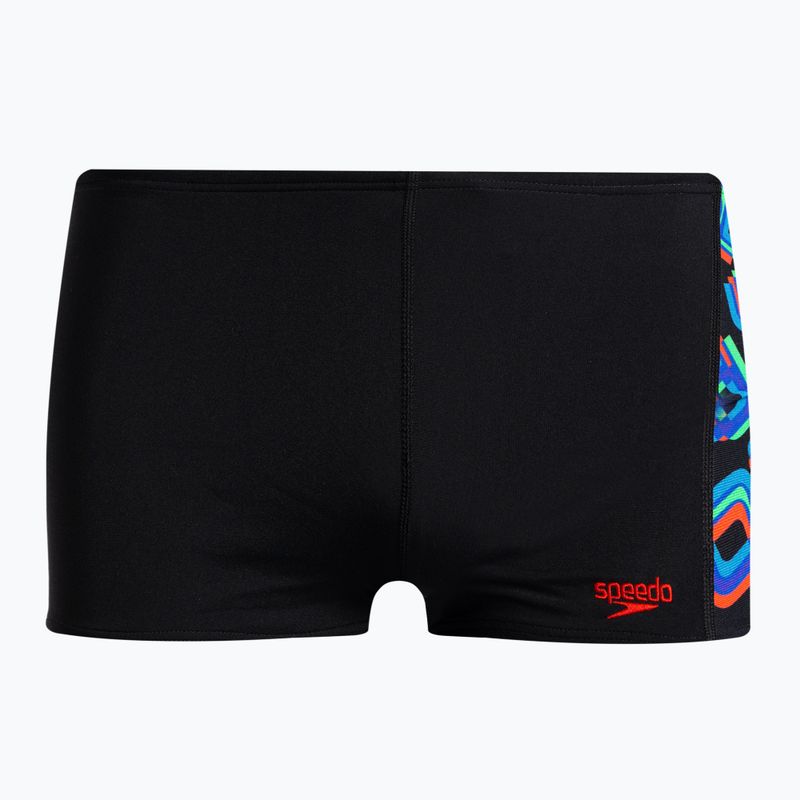 Speedo Digi Allover Panel children's swimming boxers black 68-09530G685