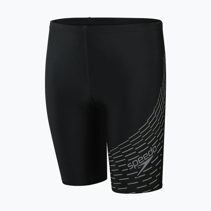 Men's Speedo Medley Logo Swim Jammer black 8-12411 4
