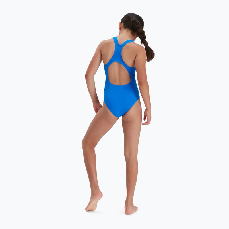 Speedo Eco Endurance+ Medalist blue children's one-piece swimsuit 8-13457A369 8