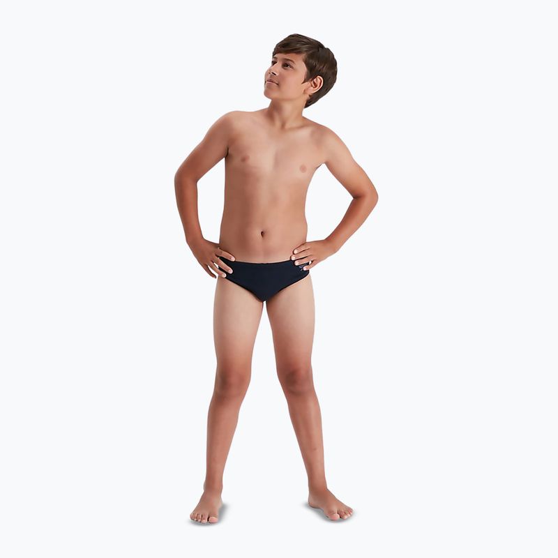 Children's swim briefs Speedo ECO Endurance + Brief true navy/white 4