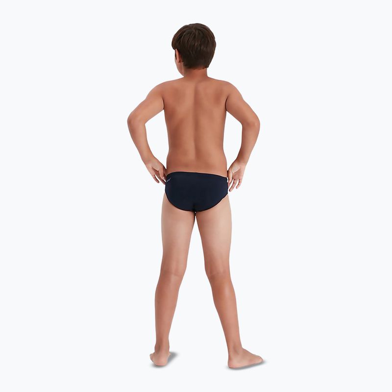 Children's swim briefs Speedo ECO Endurance + Brief true navy/white 5