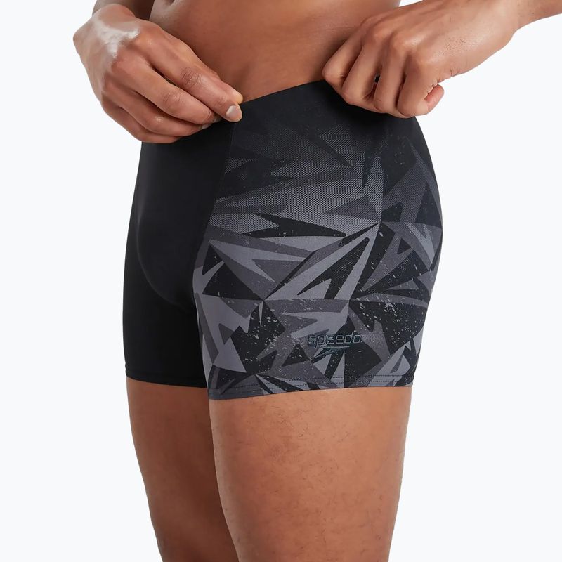 Men's Speedo Hyper Boom Placement V-Cut swim boxers black 68-097349023 6