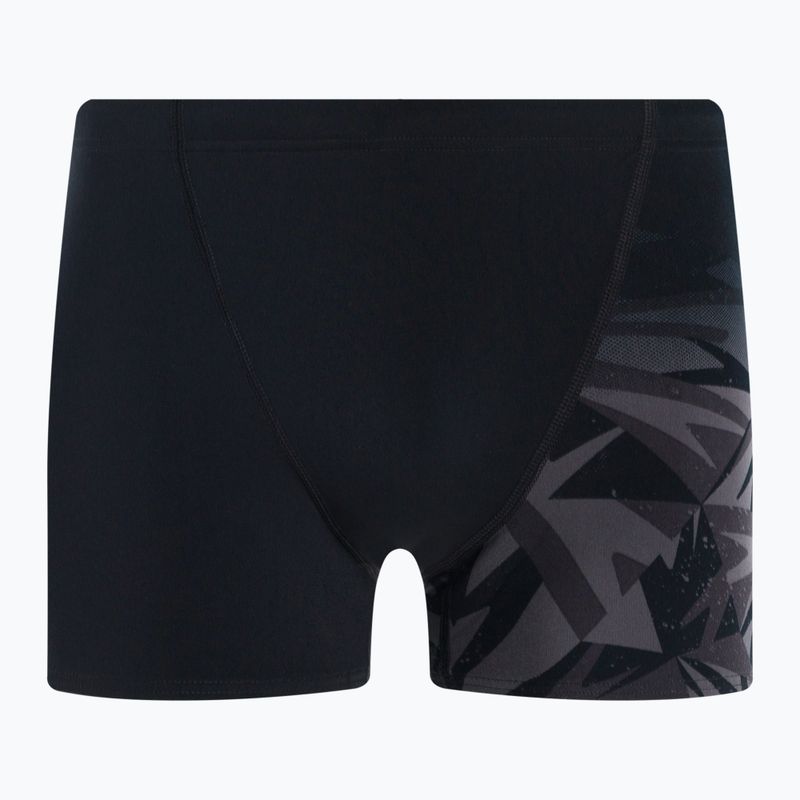 Men's swim boxers Speedo HyperBoom V-Cut Aquashort black/siren red