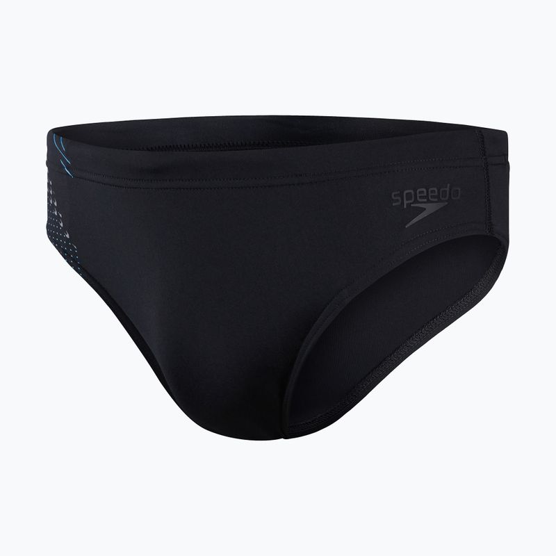 Men's Speedo Tech Panel 7cm Brief swim briefs black 68-09739G689 4