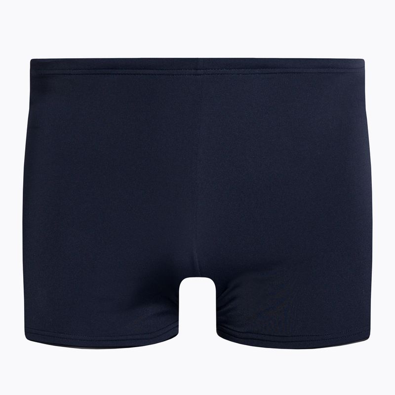 Men's Speedo Boom Logo Splice navy blue swim boxers 68-12823