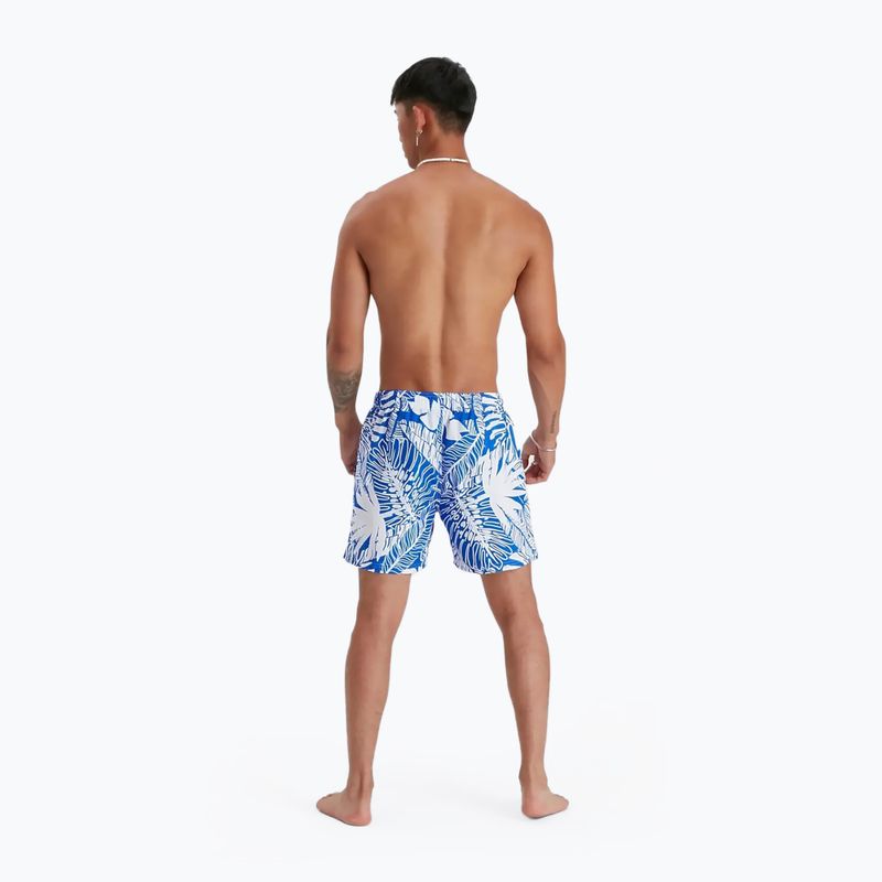 Men's Speedo Printed Leisure 16" swim shorts blue 68-12837F958 3