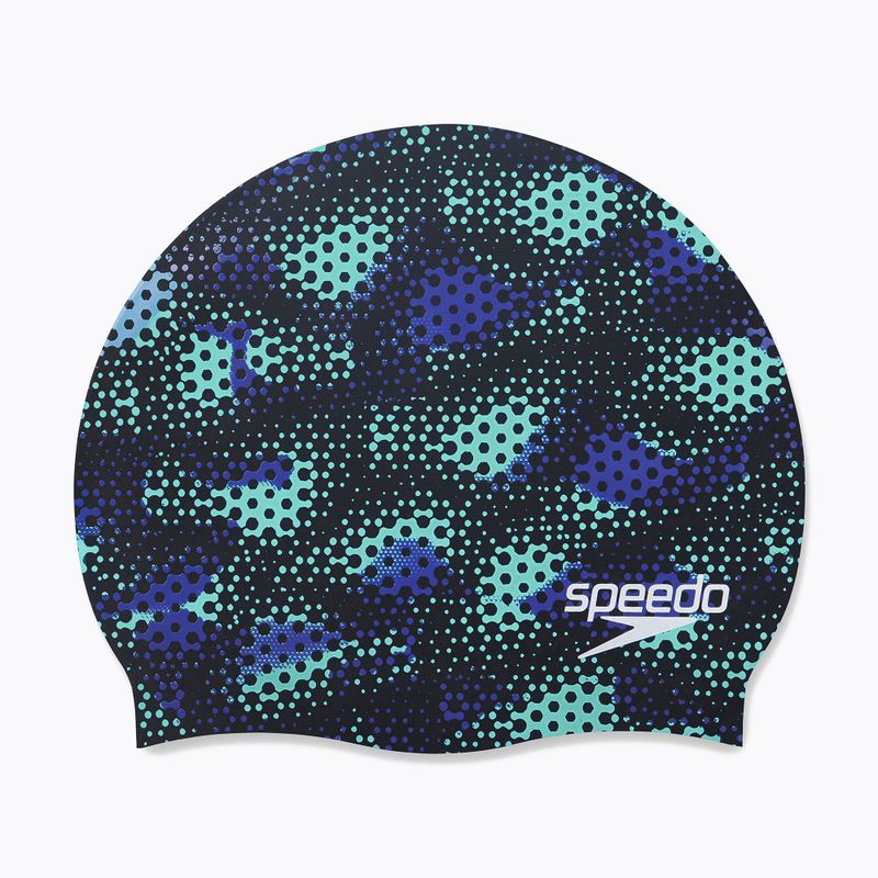 Speedo Slogan Print children's swimming cap black 68-08386 3