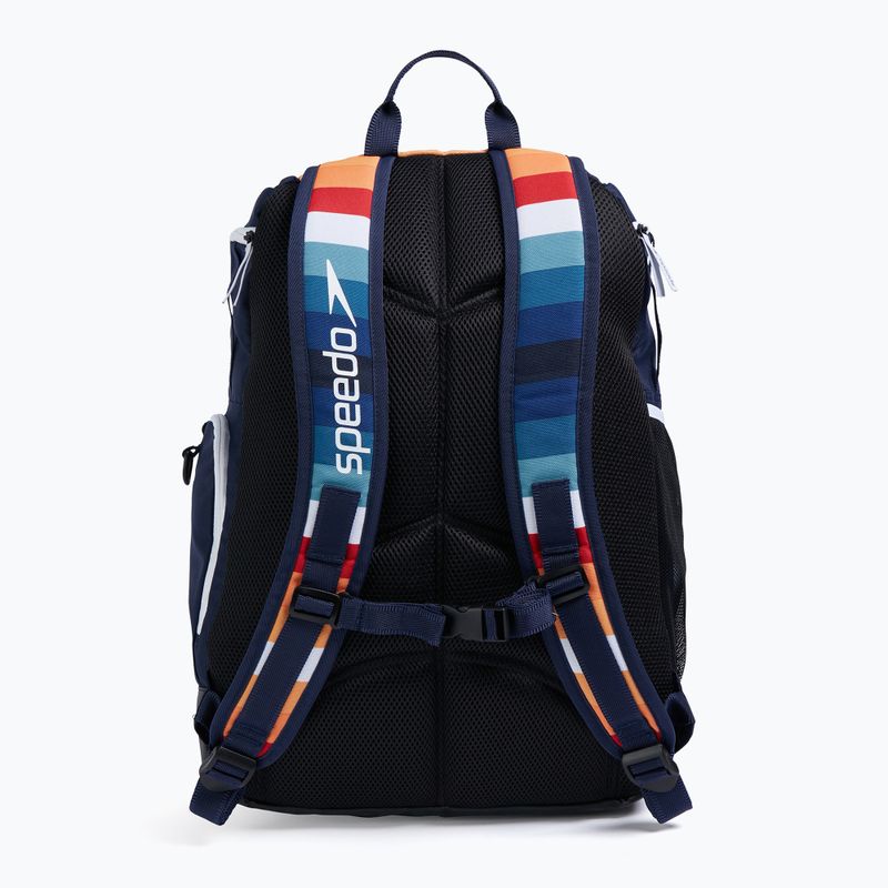 Speedo Teamster 2.0 35L navy blue and colour backpack 68-12812 2