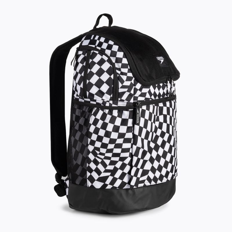 Speedo Teamster 2.0 35L backpack black and white 68-12812 2