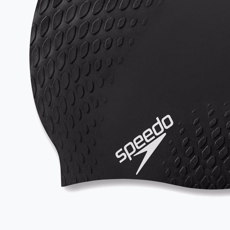 Speedo Bubble Active+ swimming cap black 3