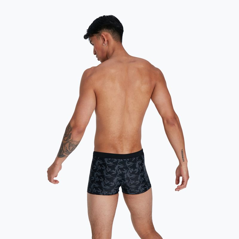 Men's Speedo Valmilton Black/Usa Charcoal swim boxers 68-056588815 6