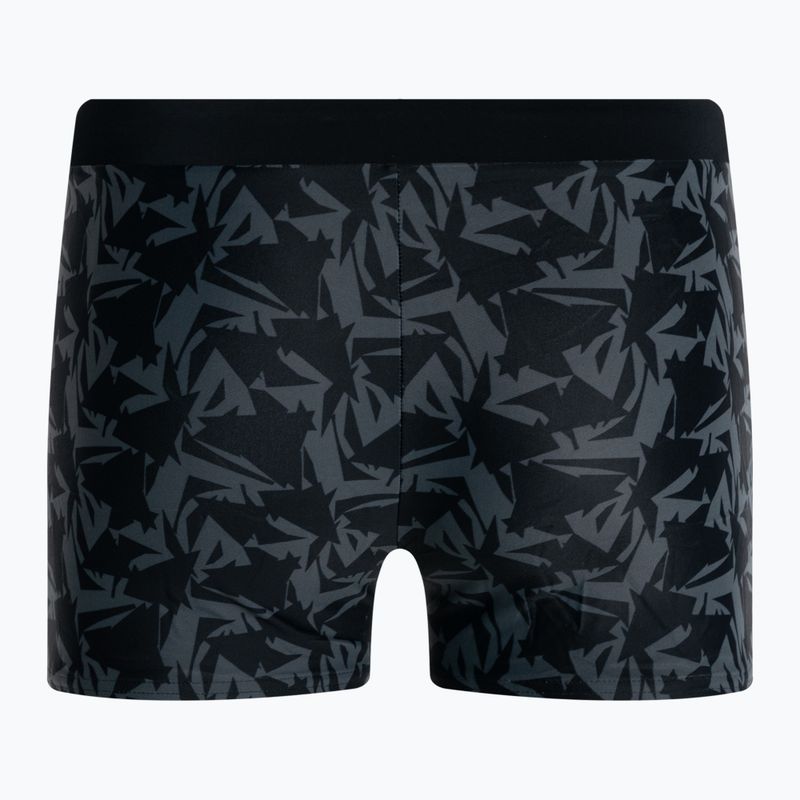 Men's Speedo Valmilton Black/Usa Charcoal swim boxers 68-056588815 2