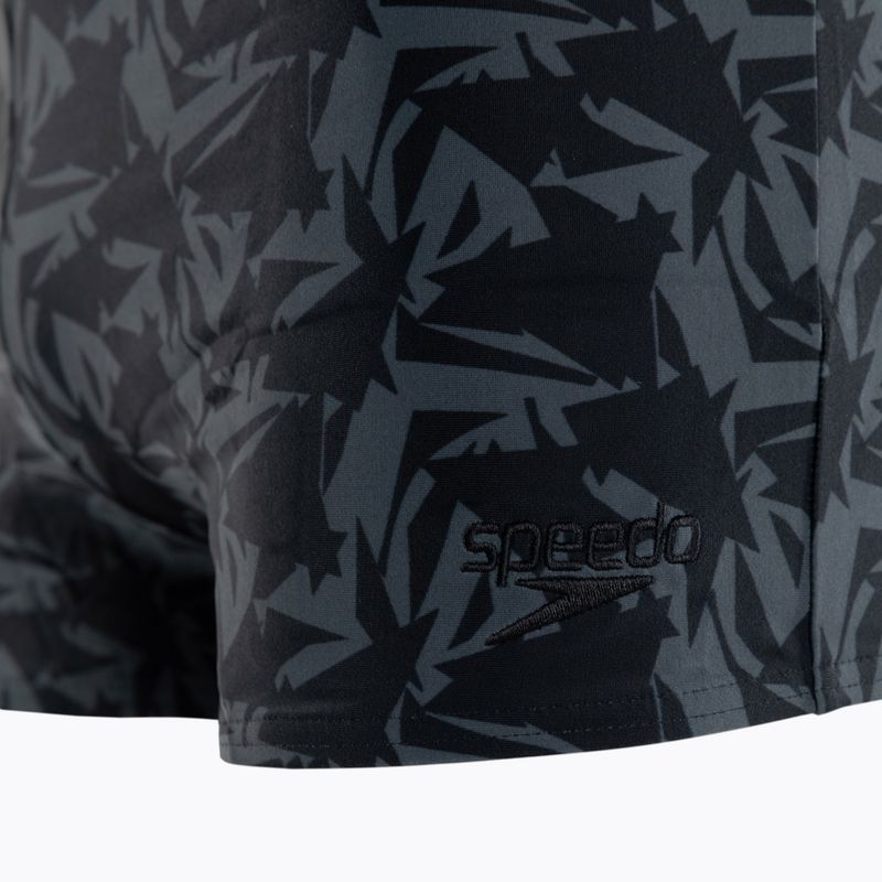 Men's Speedo Valmilton Black/Usa Charcoal swim boxers 68-056588815 4