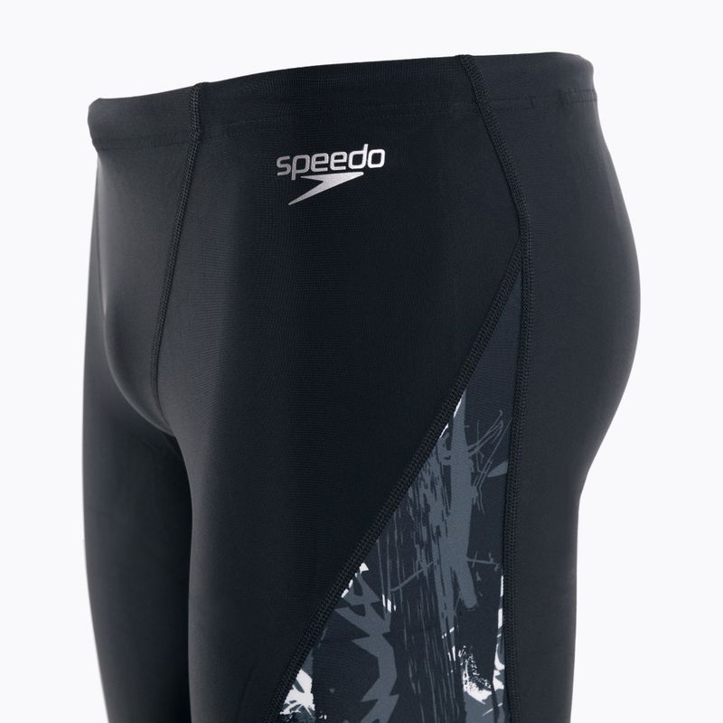 Speedo Allover V-Cut Swim Jammer black 68-11367 3