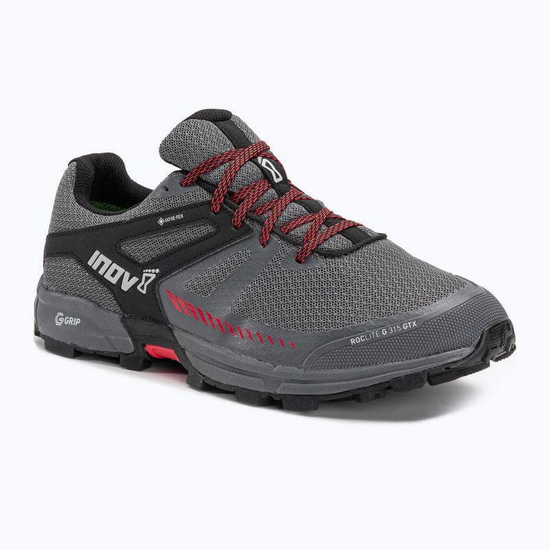 Men's running shoes Inov-8 Roclite G 315 GTX V2 grey/black/red