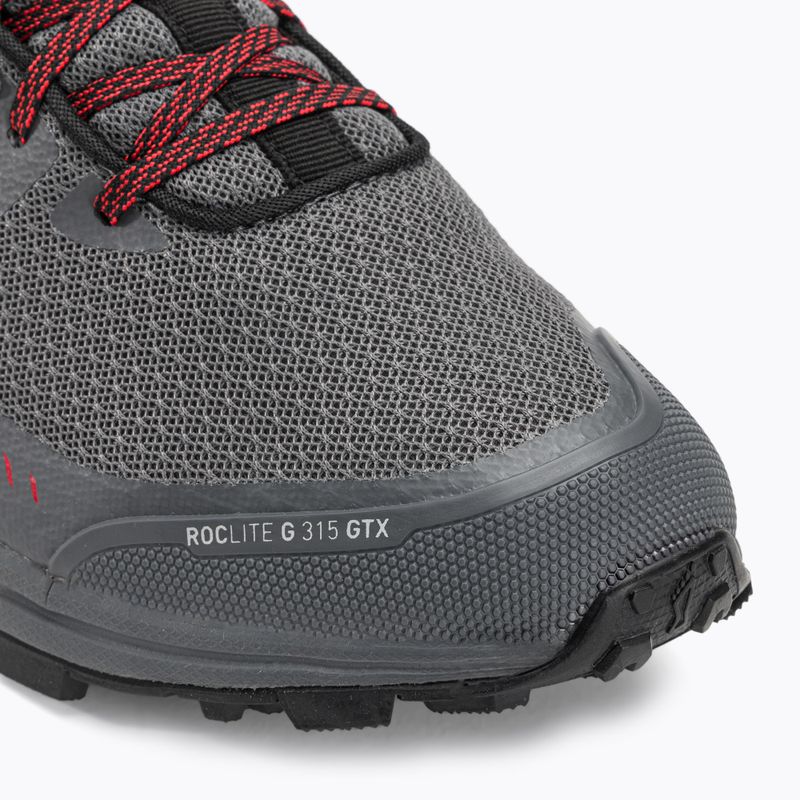 Men's running shoes Inov-8 Roclite G 315 GTX V2 grey/black/red 7